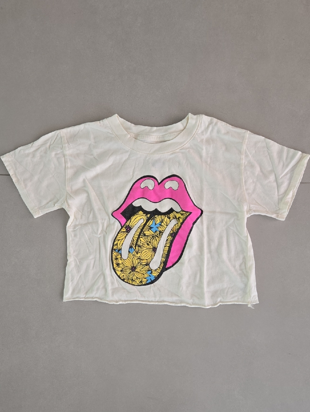 The Rolling Stones Kids' Band Graphic Cotton T-Shirt Size S